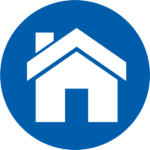 Icon depicting a house