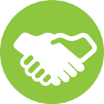 Icon depicting handshake